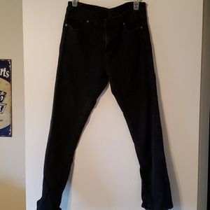 MEN'S skinny black jean 32x30